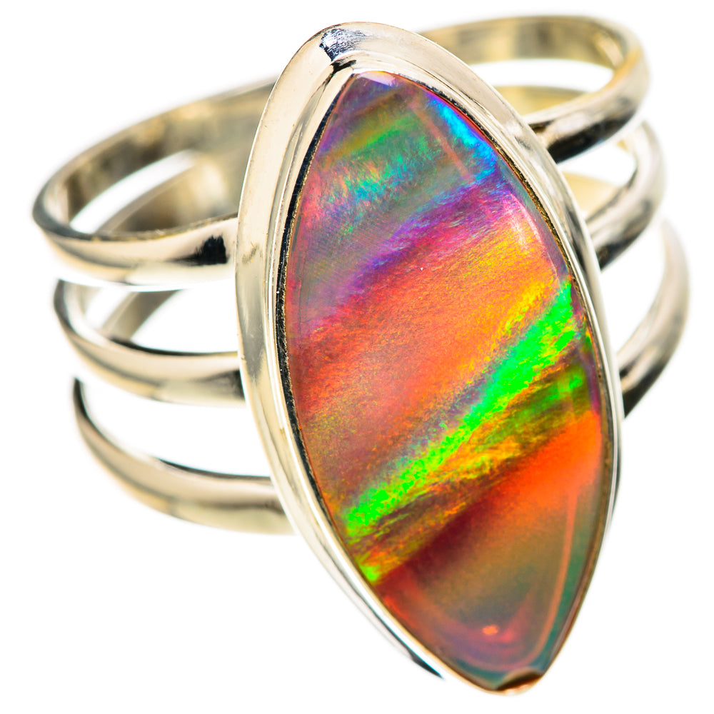 Aura Opal Rings handcrafted by Ana Silver Co - RING128703 - Photo 2