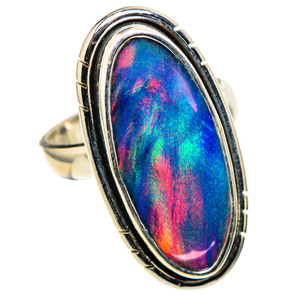 Aura Opal Rings handcrafted by Ana Silver Co - RING128704 - Photo 2
