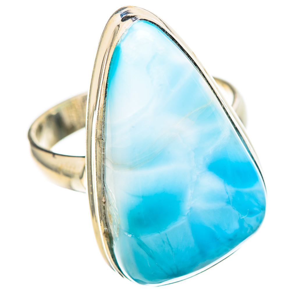 Larimar Rings handcrafted by Ana Silver Co - RING128715 - Photo 2