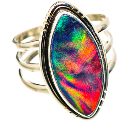 Aura Opal Rings handcrafted by Ana Silver Co - RING128726 - Photo 2