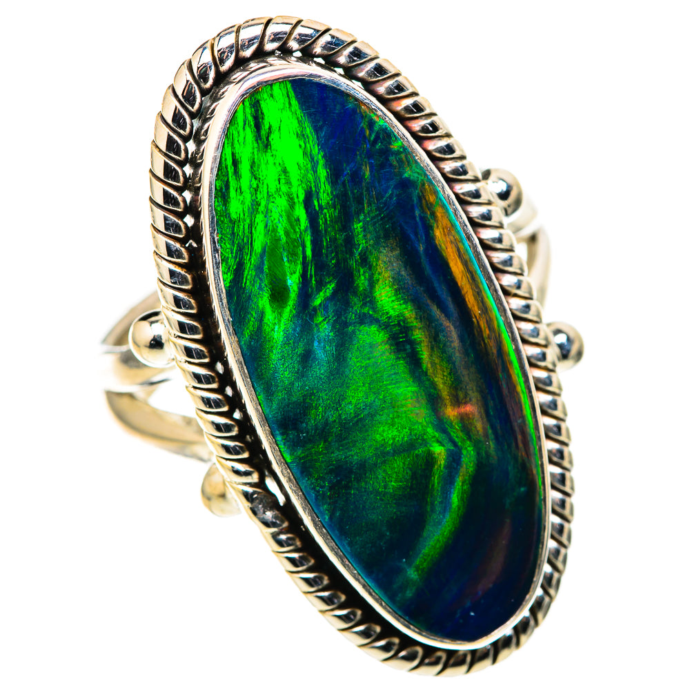 Aura Opal Rings handcrafted by Ana Silver Co - RING128728 - Photo 2
