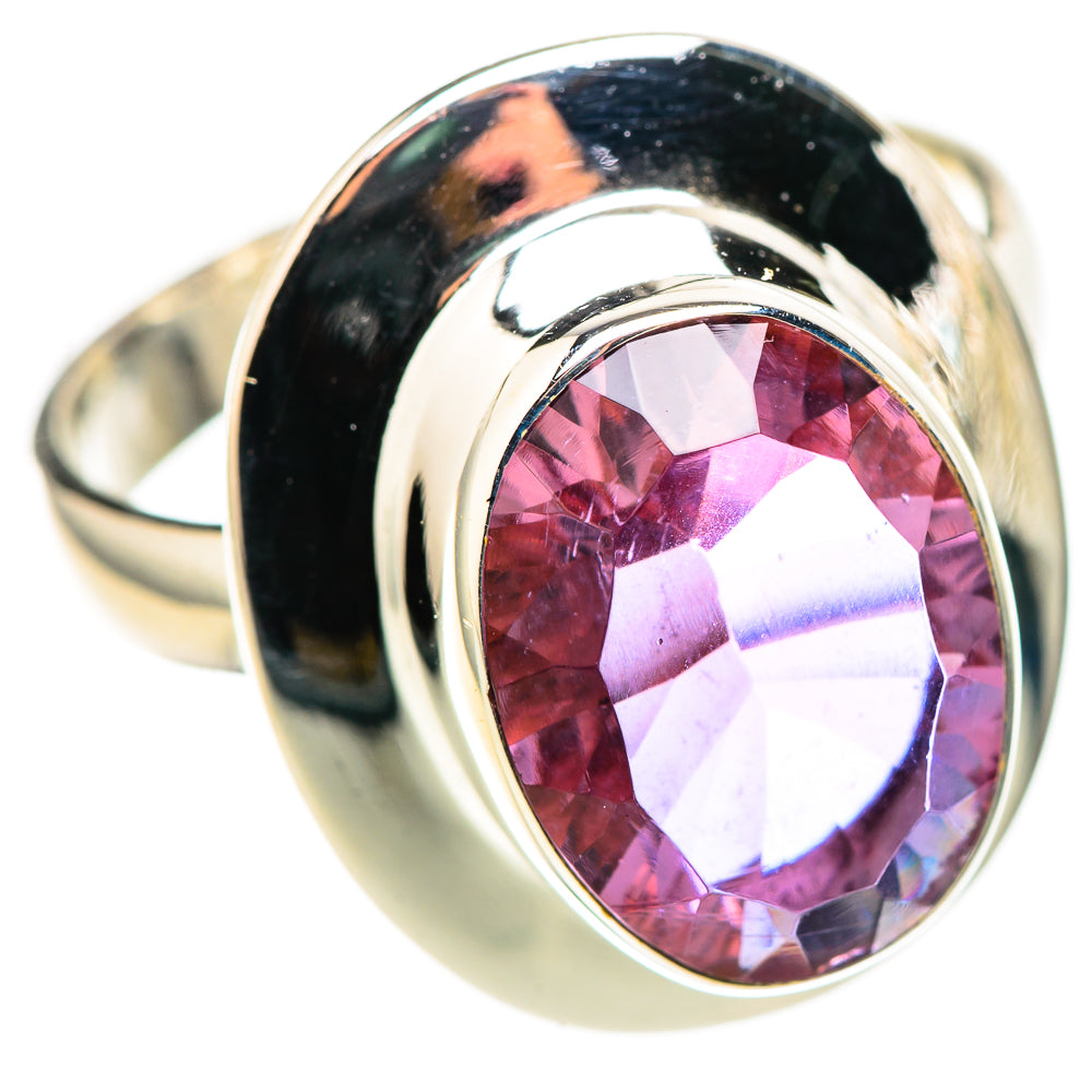 Color Change Alexandrite (Lab.) Rings handcrafted by Ana Silver Co - RING128744 - Photo 2