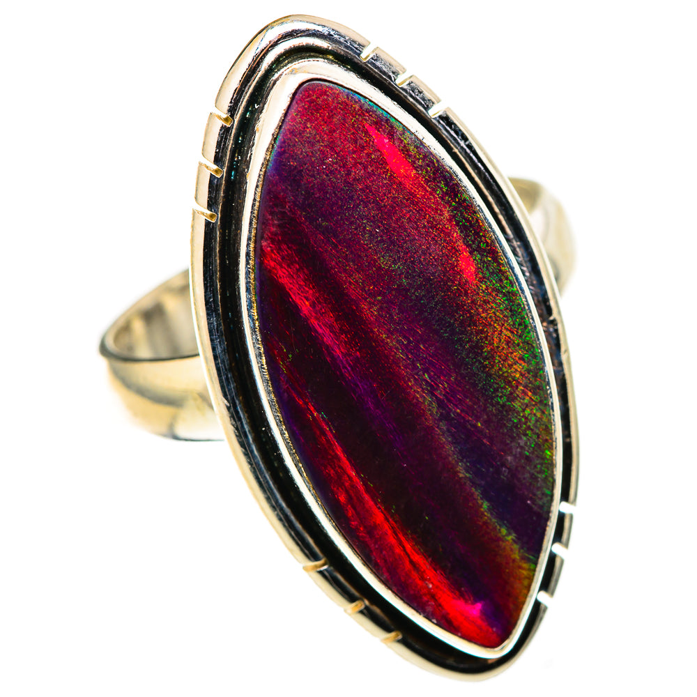 Aura Opal Rings handcrafted by Ana Silver Co - RING128755 - Photo 2