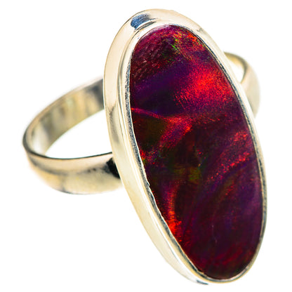 Aura Opal Rings handcrafted by Ana Silver Co - RING128757 - Photo 2