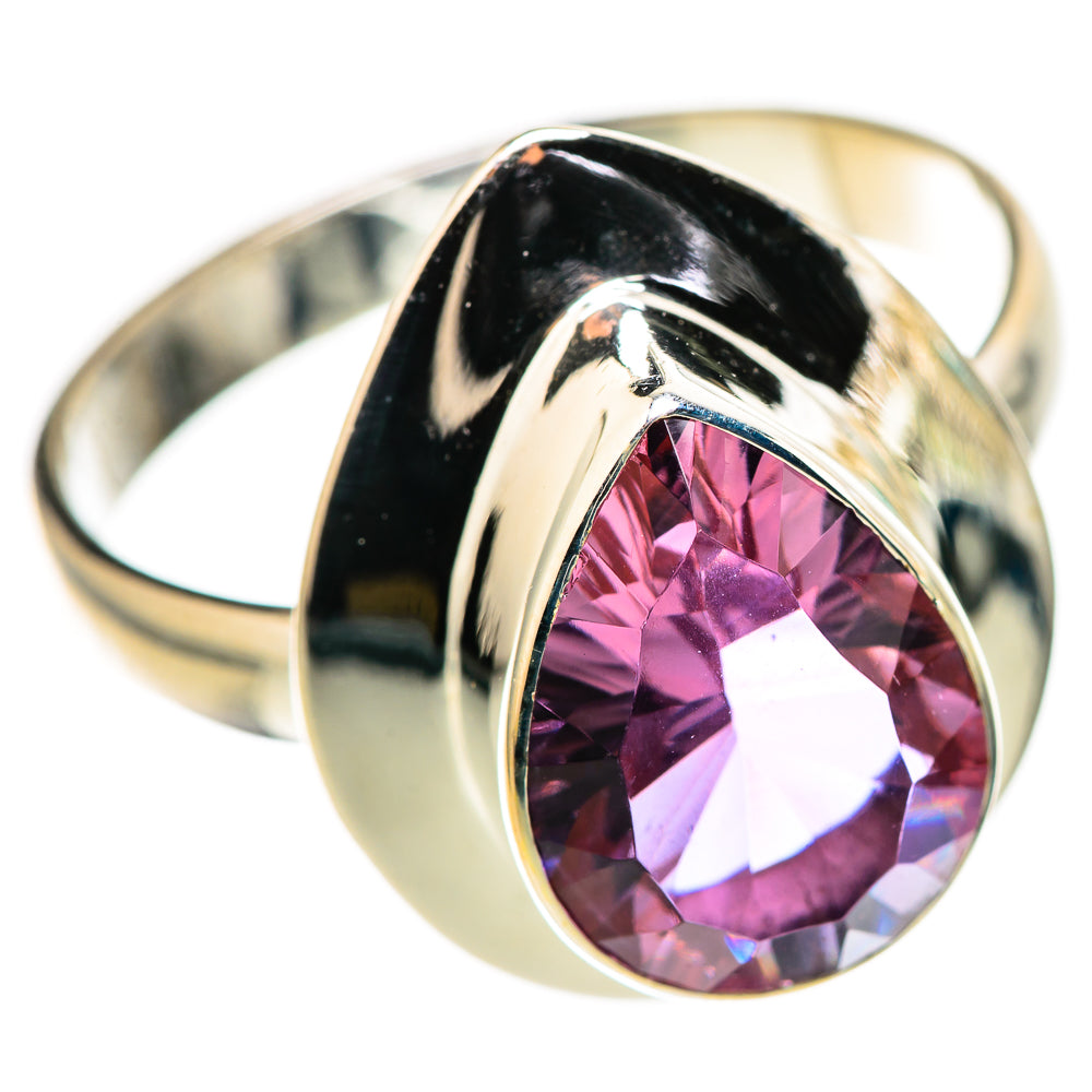 Color Change Alexandrite (Lab.) Rings handcrafted by Ana Silver Co - RING128769 - Photo 2