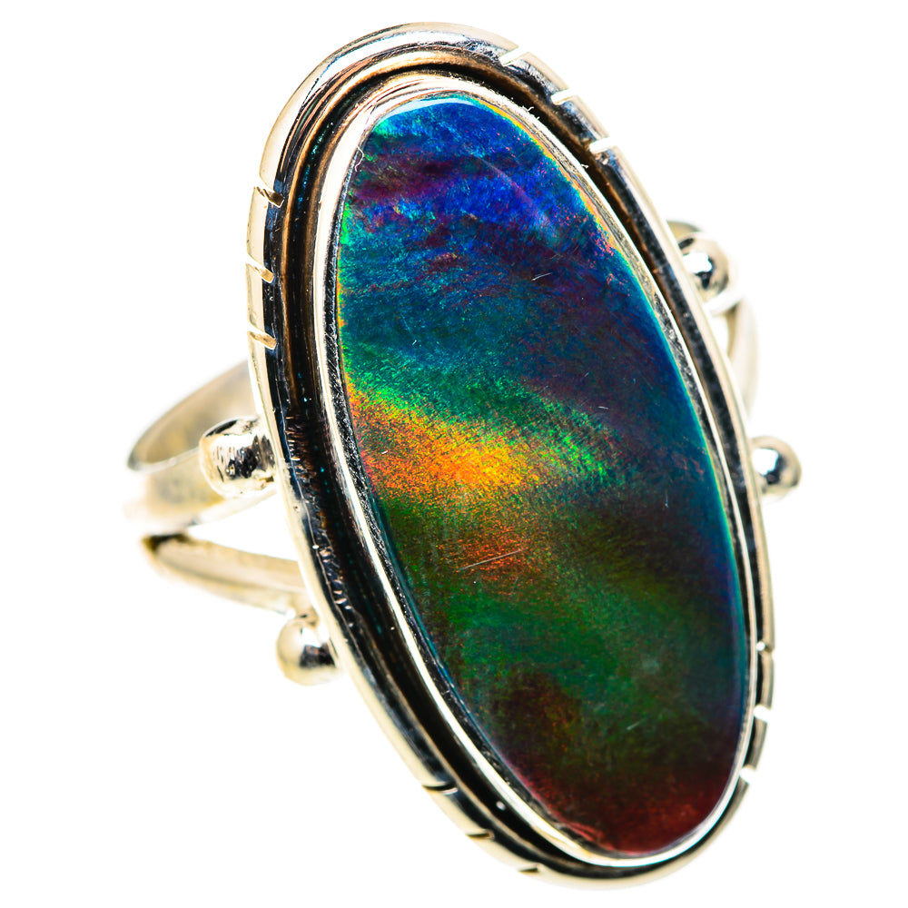 Aura Opal Rings handcrafted by Ana Silver Co - RING128780 - Photo 2