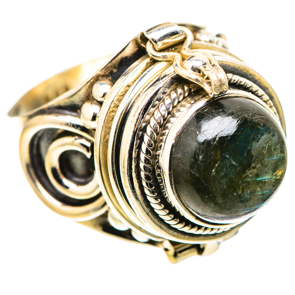 Labradorite Rings handcrafted by Ana Silver Co - RING128784 - Photo 2