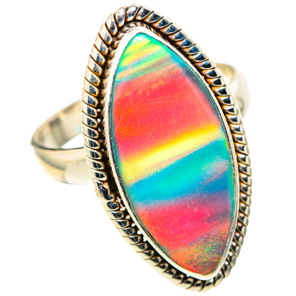 Aura Opal Rings handcrafted by Ana Silver Co - RING128803 - Photo 2