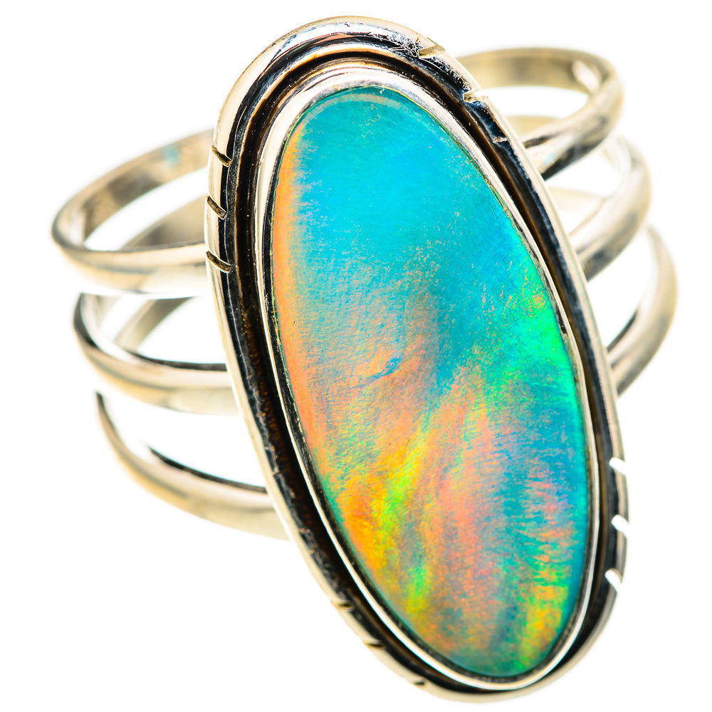 Aura Opal Rings handcrafted by Ana Silver Co - RING128817 - Photo 2