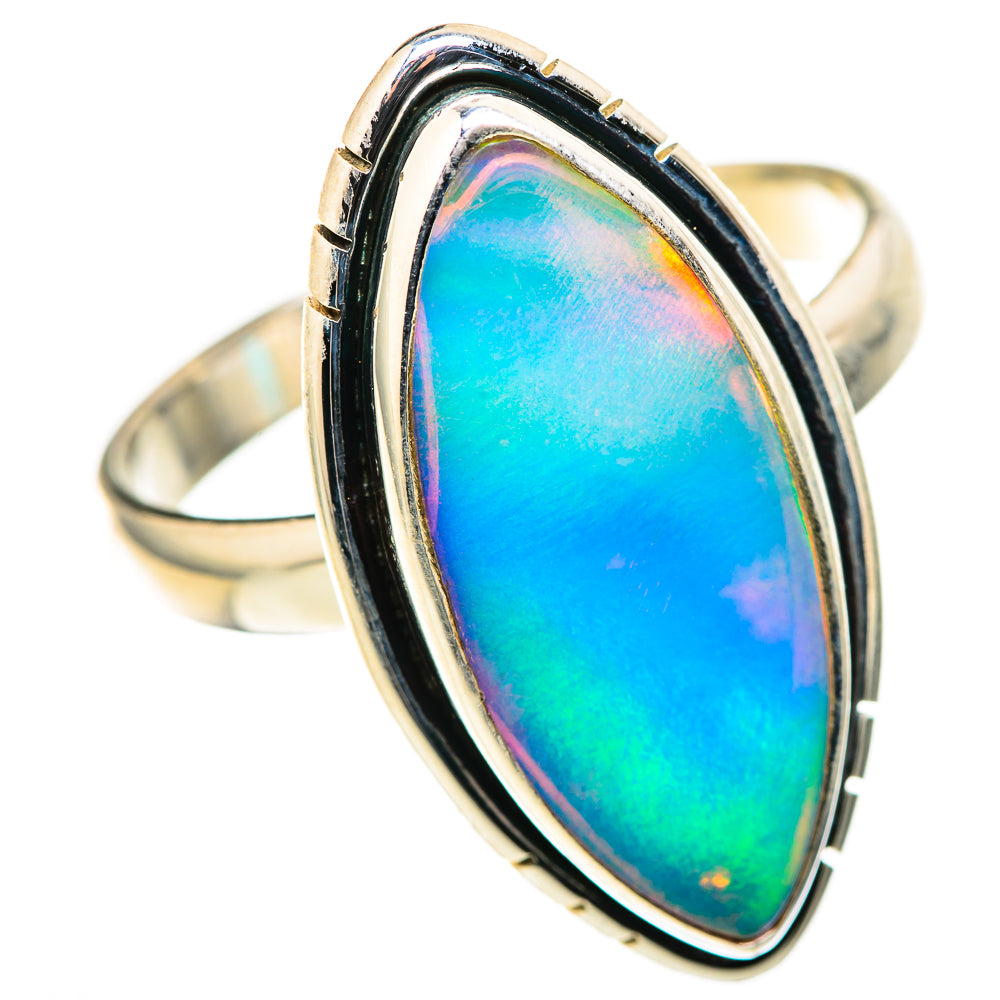 Aura Opal Rings handcrafted by Ana Silver Co - RING128818 - Photo 2