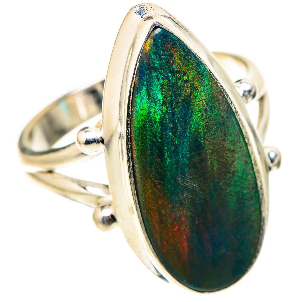 Aura Opal Rings handcrafted by Ana Silver Co - RING128825 - Photo 2