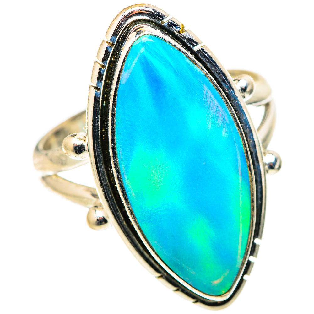 Aura Opal Rings handcrafted by Ana Silver Co - RING128826 - Photo 2