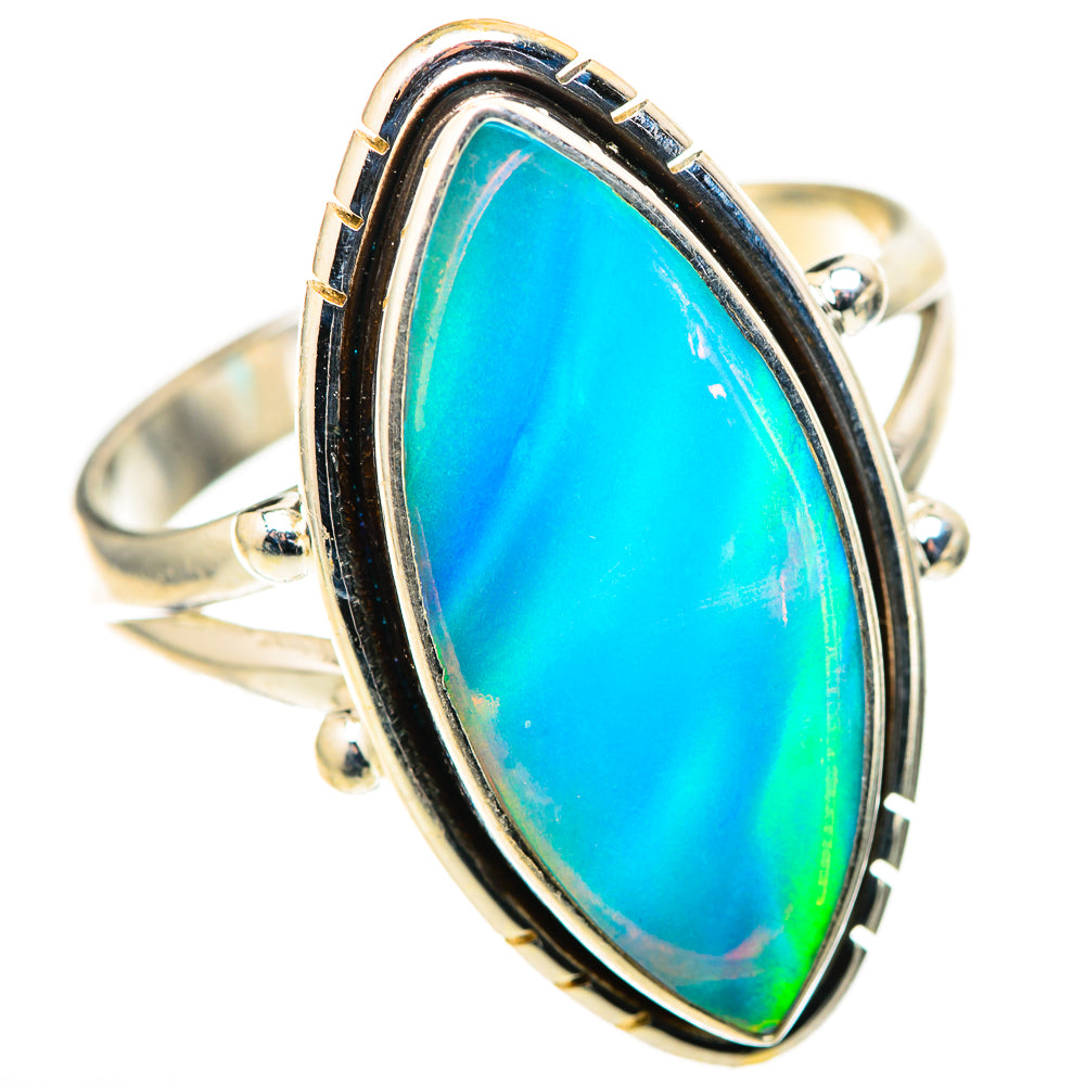 Aura Opal Rings handcrafted by Ana Silver Co - RING128841 - Photo 2
