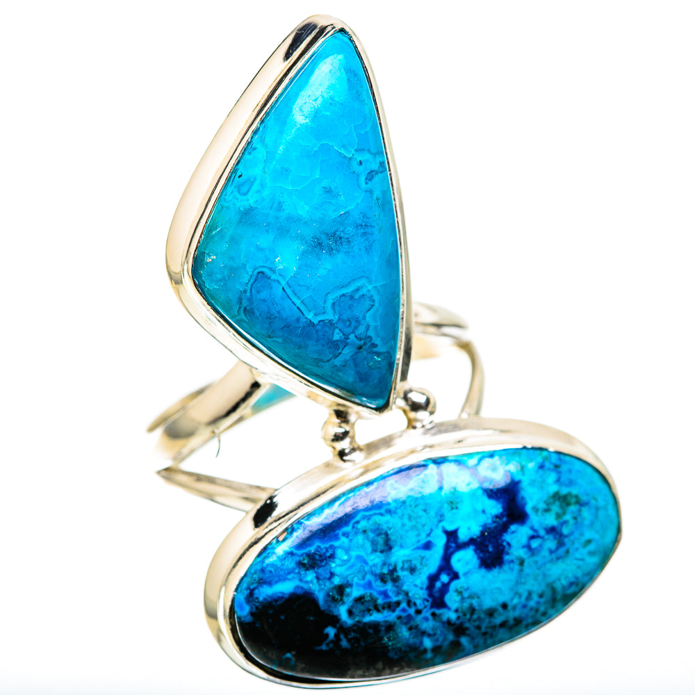 Shattuckite Rings handcrafted by Ana Silver Co - RING128844 - Photo 2