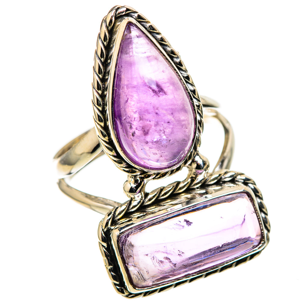Amethyst Rings handcrafted by Ana Silver Co - RING128850 - Photo 2