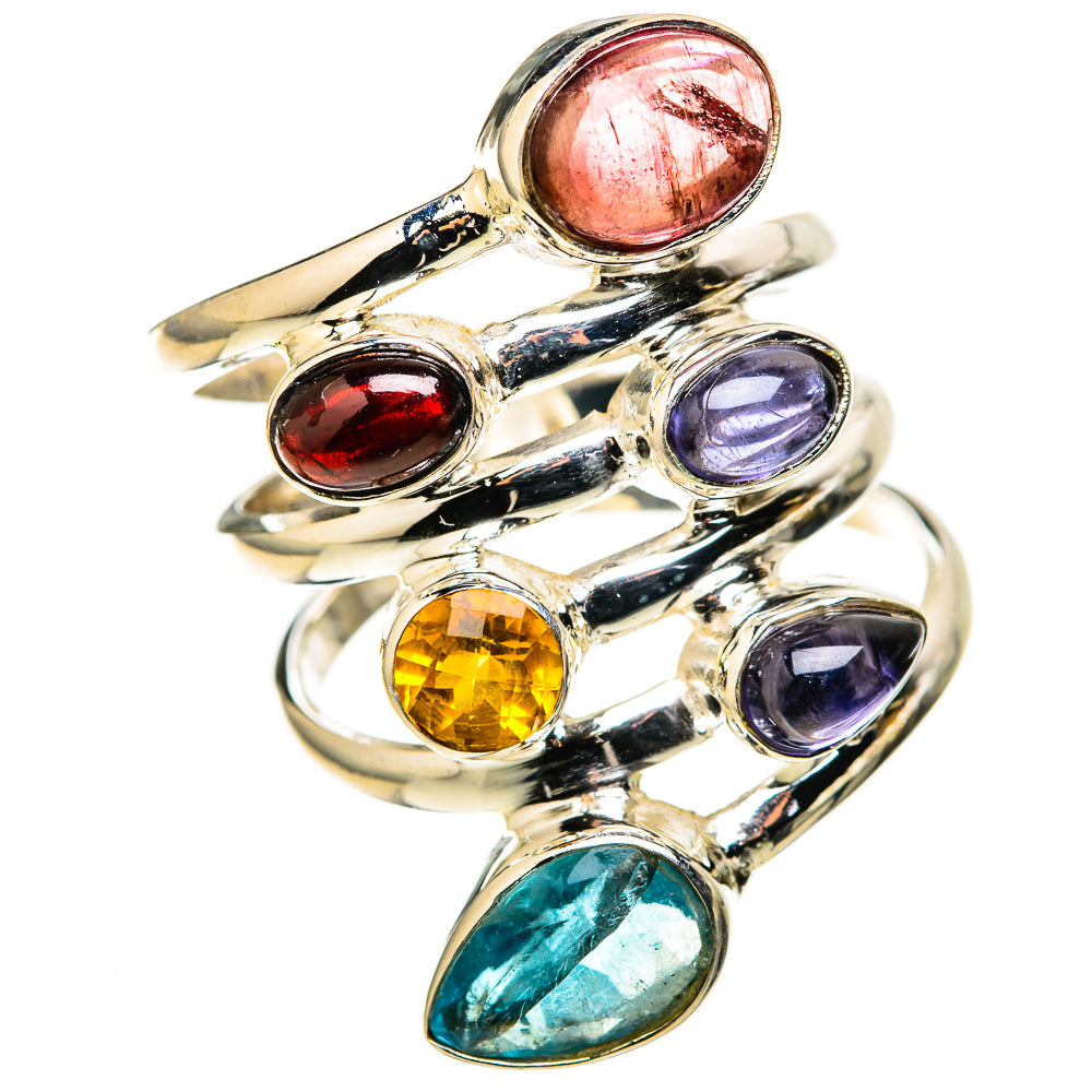 Garnet Rings handcrafted by Ana Silver Co - RING128859 - Photo 2