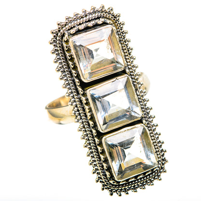 White Quartz Rings handcrafted by Ana Silver Co - RING128870 - Photo 2