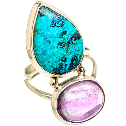 Shattuckite Rings handcrafted by Ana Silver Co - RING128876 - Photo 2