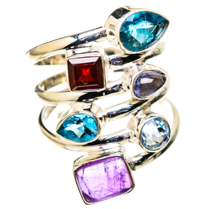 Amethyst Rings handcrafted by Ana Silver Co - RING128893 - Photo 2