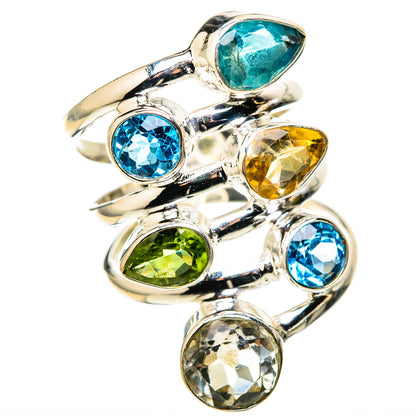 White Quartz Rings handcrafted by Ana Silver Co - RING128894 - Photo 2