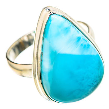 Larimar Rings handcrafted by Ana Silver Co - RING128905 - Photo 2