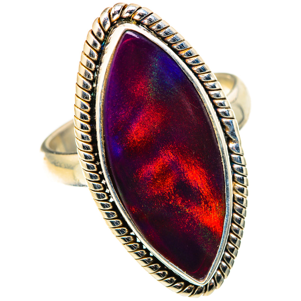Aura Opal Rings handcrafted by Ana Silver Co - RING128927 - Photo 2
