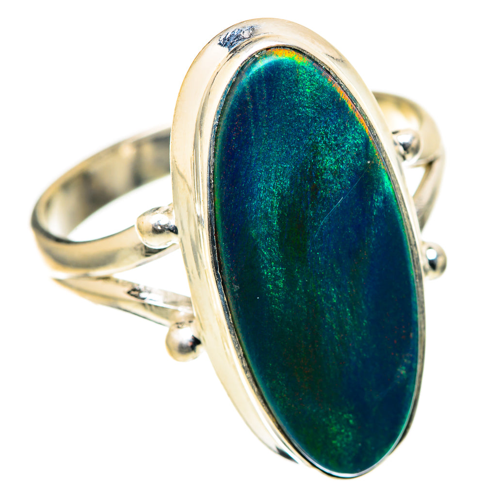 Aura Opal Rings handcrafted by Ana Silver Co - RING128928 - Photo 2
