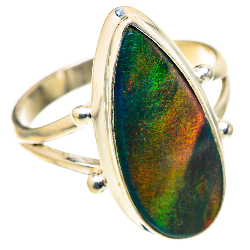 Aura Opal Rings handcrafted by Ana Silver Co - RING128937 - Photo 2