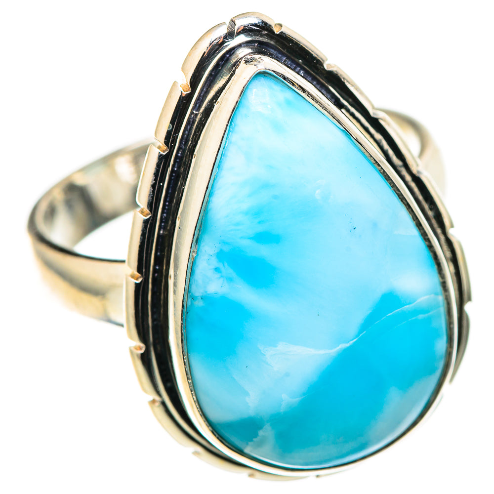 Larimar Rings handcrafted by Ana Silver Co - RING128941 - Photo 2