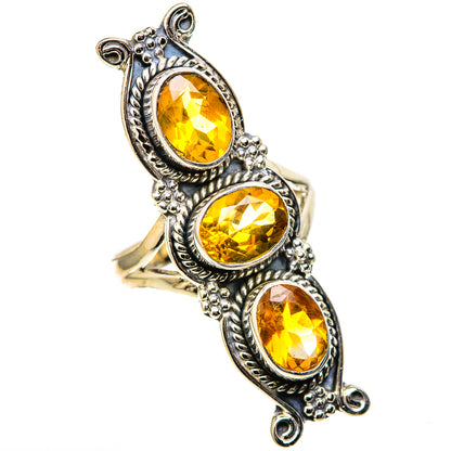 Citrine Rings handcrafted by Ana Silver Co - RING128947 - Photo 2