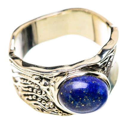 Lapis Lazuli Rings handcrafted by Ana Silver Co - RING128958 - Photo 2