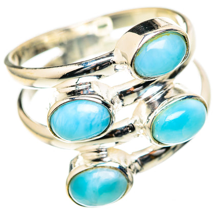 Larimar Rings handcrafted by Ana Silver Co - RING128977 - Photo 2