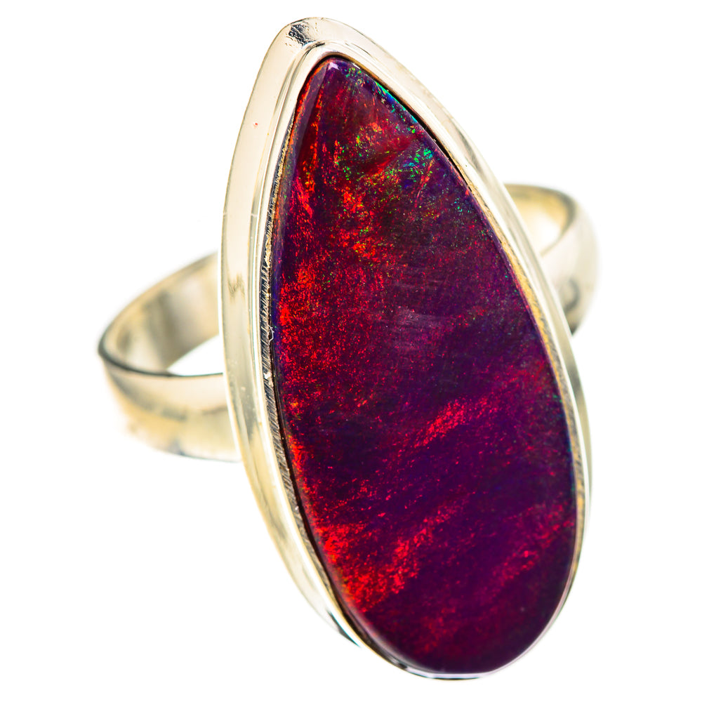Aura Opal Rings handcrafted by Ana Silver Co - RING129014 - Photo 2