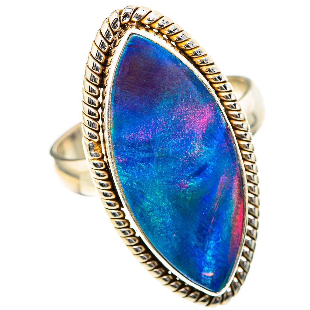 Aura Opal Rings handcrafted by Ana Silver Co - RING129015 - Photo 2