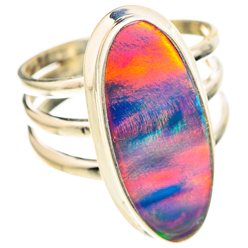 Aura Opal Rings handcrafted by Ana Silver Co - RING129028 - Photo 2