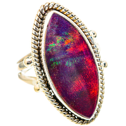 Aura Opal Rings handcrafted by Ana Silver Co - RING129030 - Photo 2