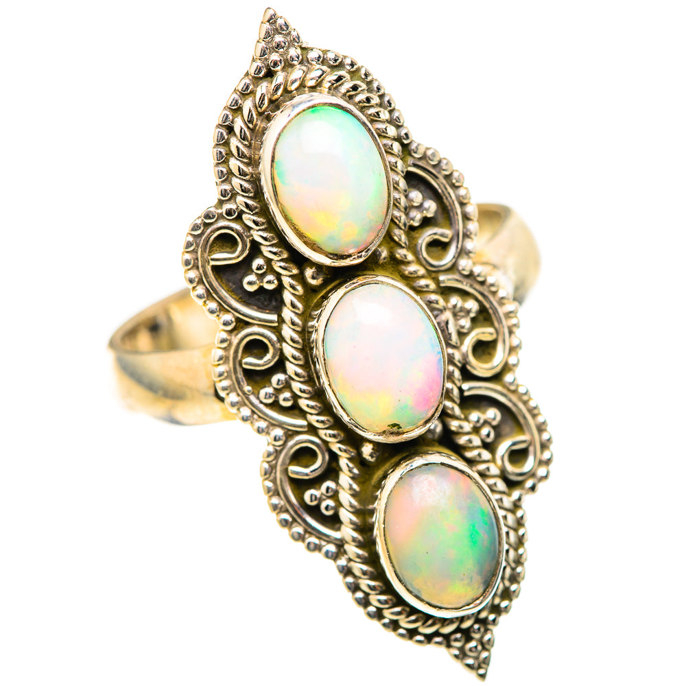 Aura Opal Rings handcrafted by Ana Silver Co - RING129060 - Photo 2