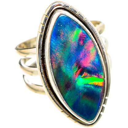 Aura Opal Rings handcrafted by Ana Silver Co - RING129076 - Photo 2