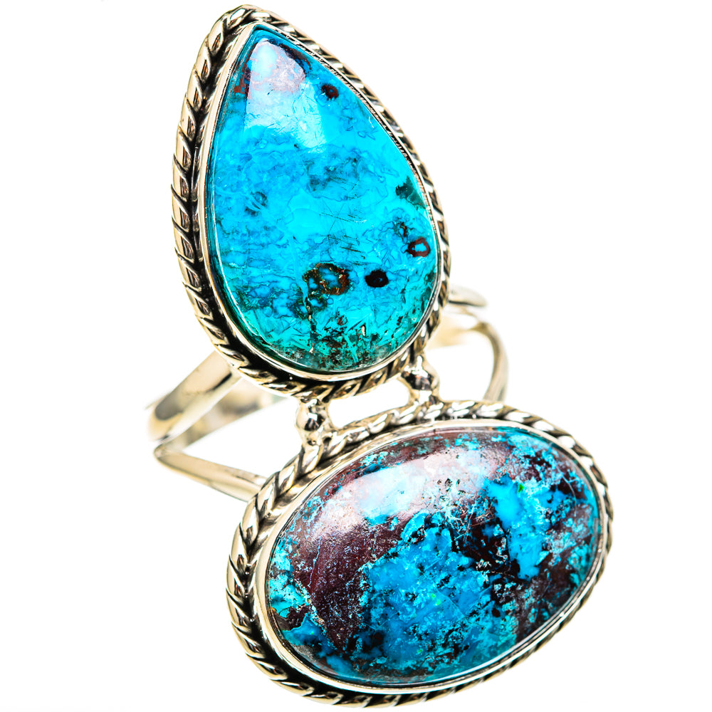 Shattuckite Rings handcrafted by Ana Silver Co - RING129086 - Photo 2