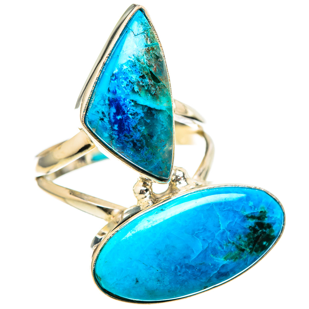 Shattuckite Rings handcrafted by Ana Silver Co - RING129087 - Photo 2