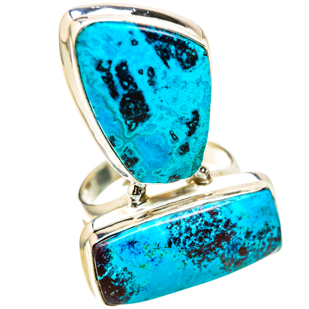 Shattuckite Rings handcrafted by Ana Silver Co - RING129137 - Photo 2