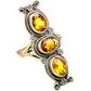 Citrine Rings handcrafted by Ana Silver Co - RING129146 - Photo 2