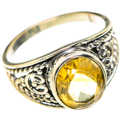 Citrine Rings handcrafted by Ana Silver Co - RING129162_SIZE-7 - Photo 2