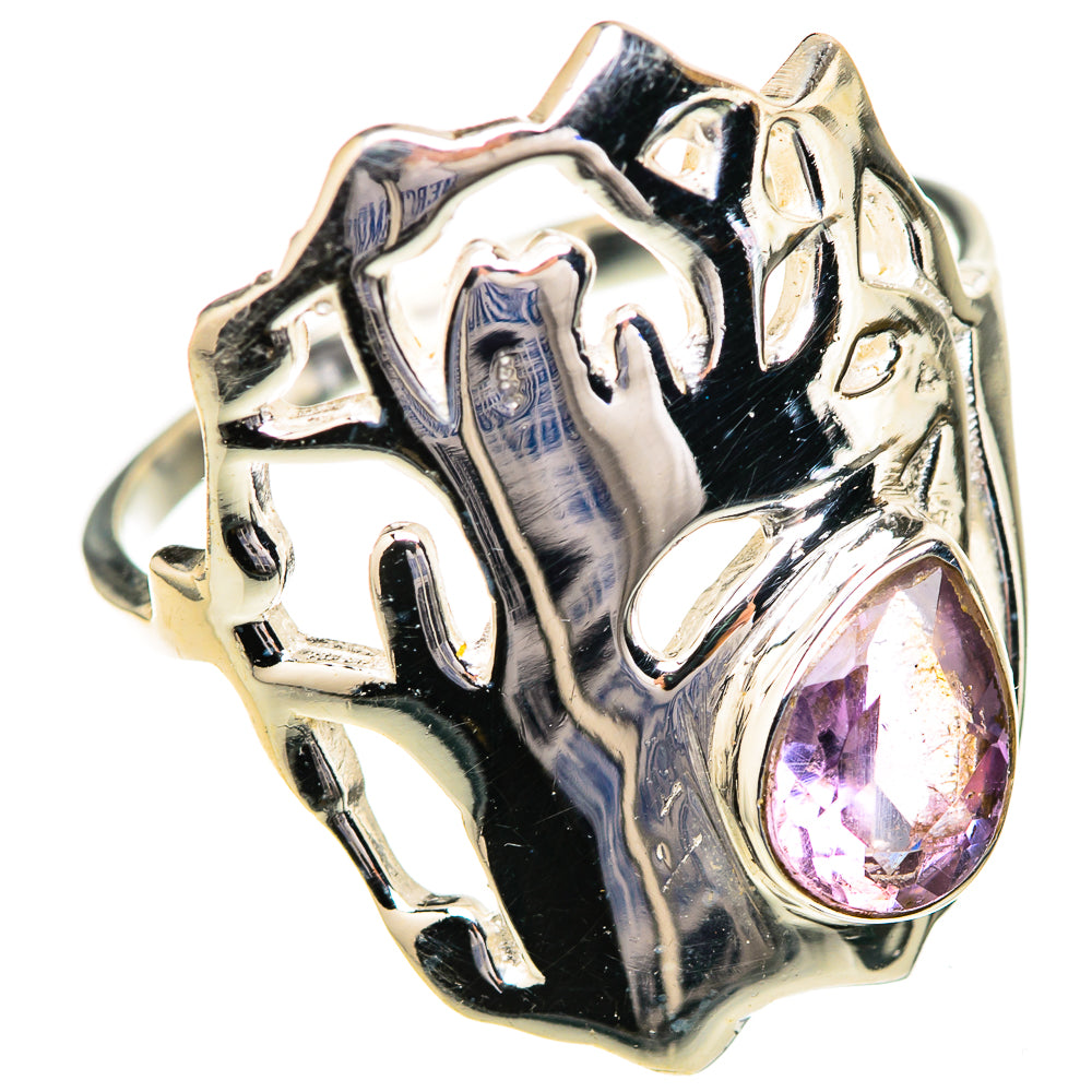 Amethyst Rings handcrafted by Ana Silver Co - RING129163_SIZE-7 - Photo 2