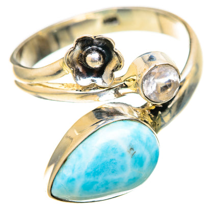 Larimar Rings handcrafted by Ana Silver Co - RING129170_SIZE-7 - Photo 2