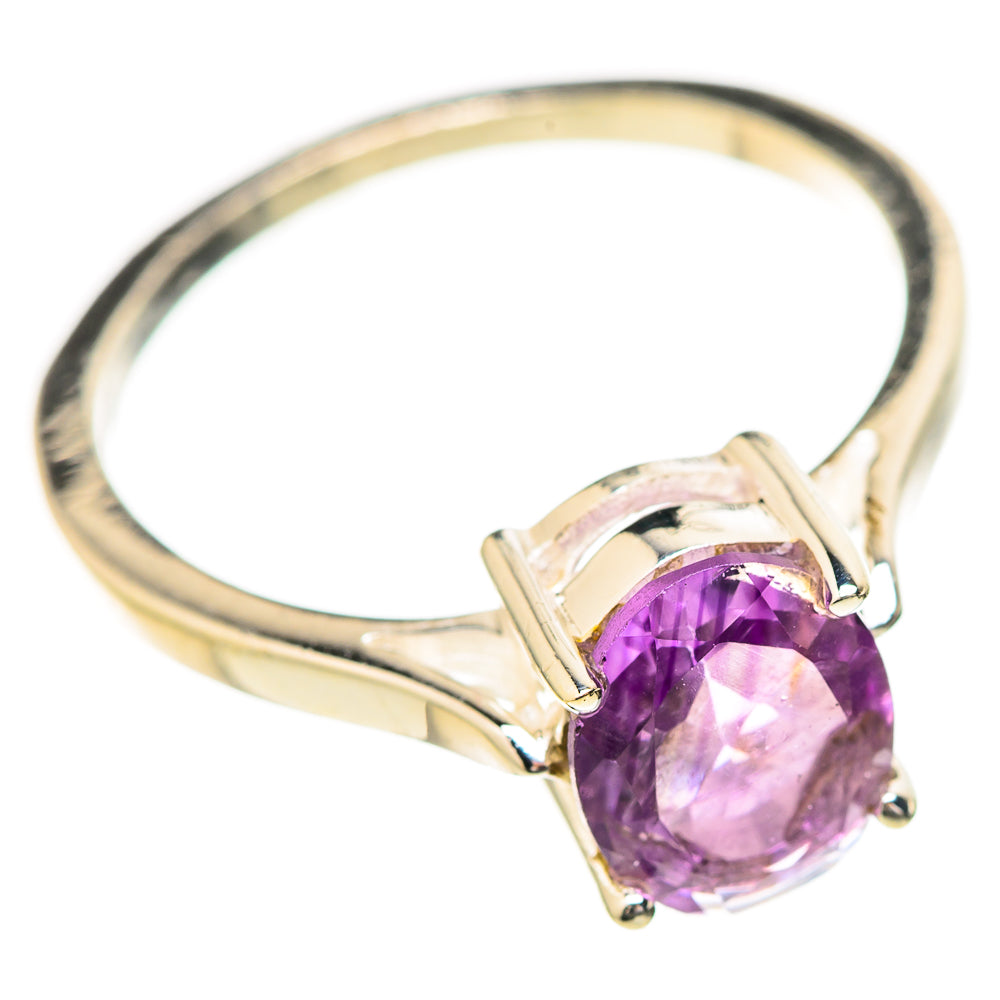 Amethyst Rings handcrafted by Ana Silver Co - RING129176_SIZE-8 - Photo 2