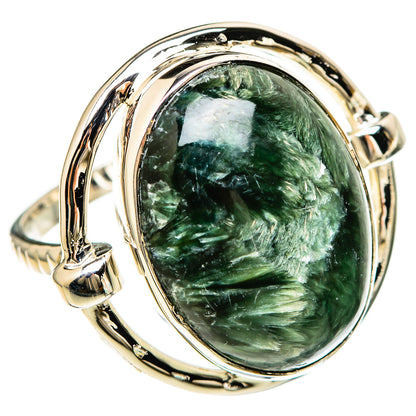 Serpahinite Rings handcrafted by Ana Silver Co - RING129182 - Photo 2