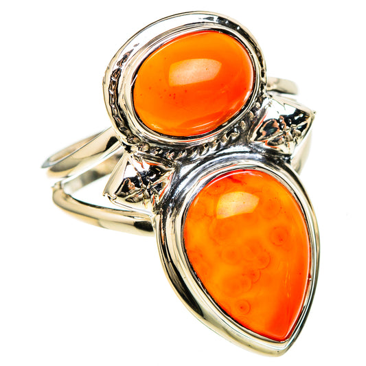 Carnelian Rings handcrafted by Ana Silver Co - RING129185 - Photo 2