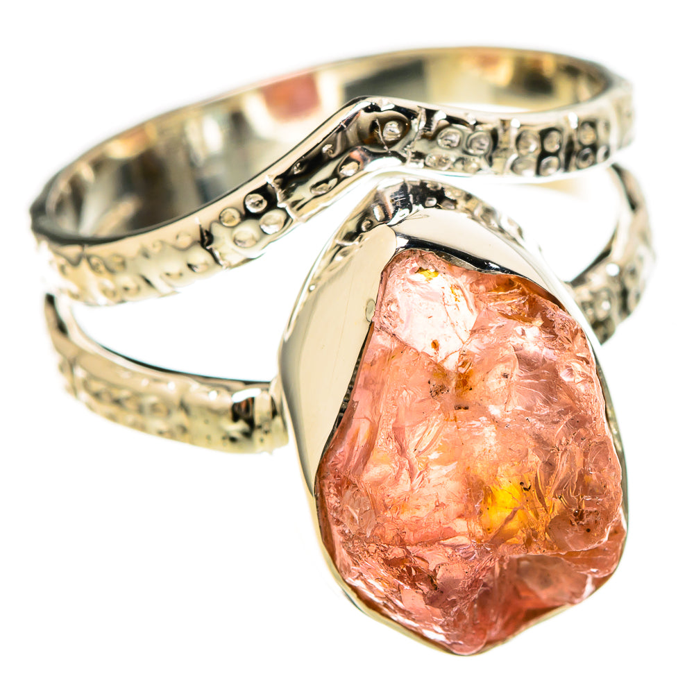 Rose Quartz Rings handcrafted by Ana Silver Co - RING129187 - Photo 2