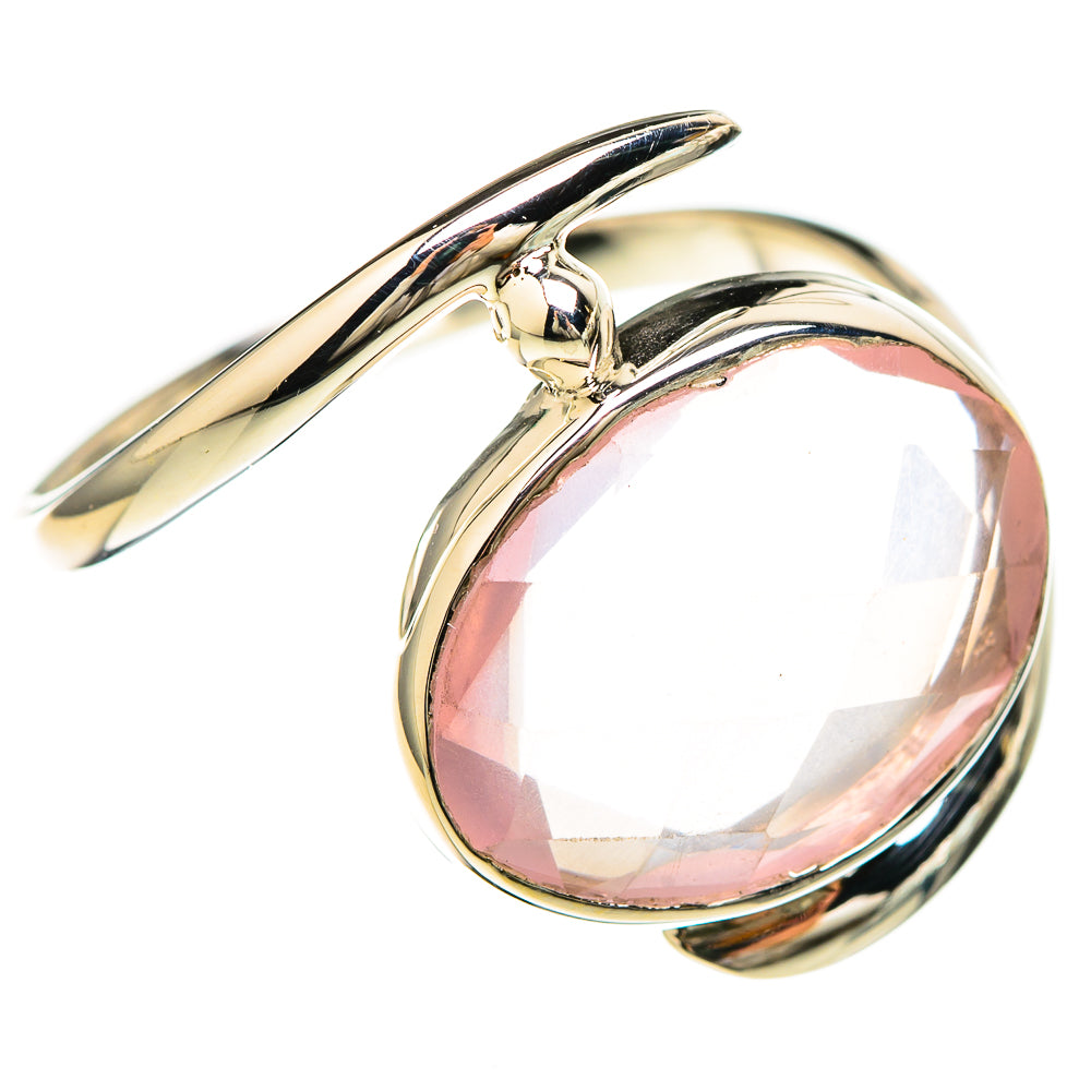 Rose Quartz Rings handcrafted by Ana Silver Co - RING129206 - Photo 2